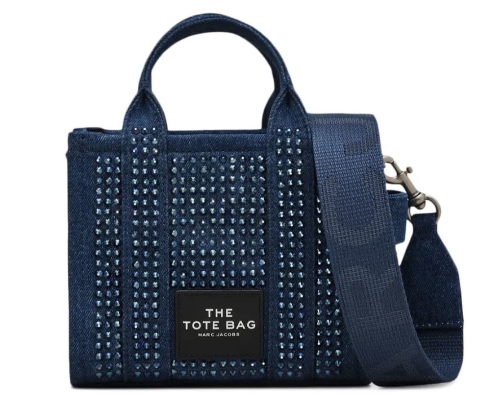 Marc Jacobs Crossbody Tote Bag ‘Dark Wash’: Denim for Everyday Adventures